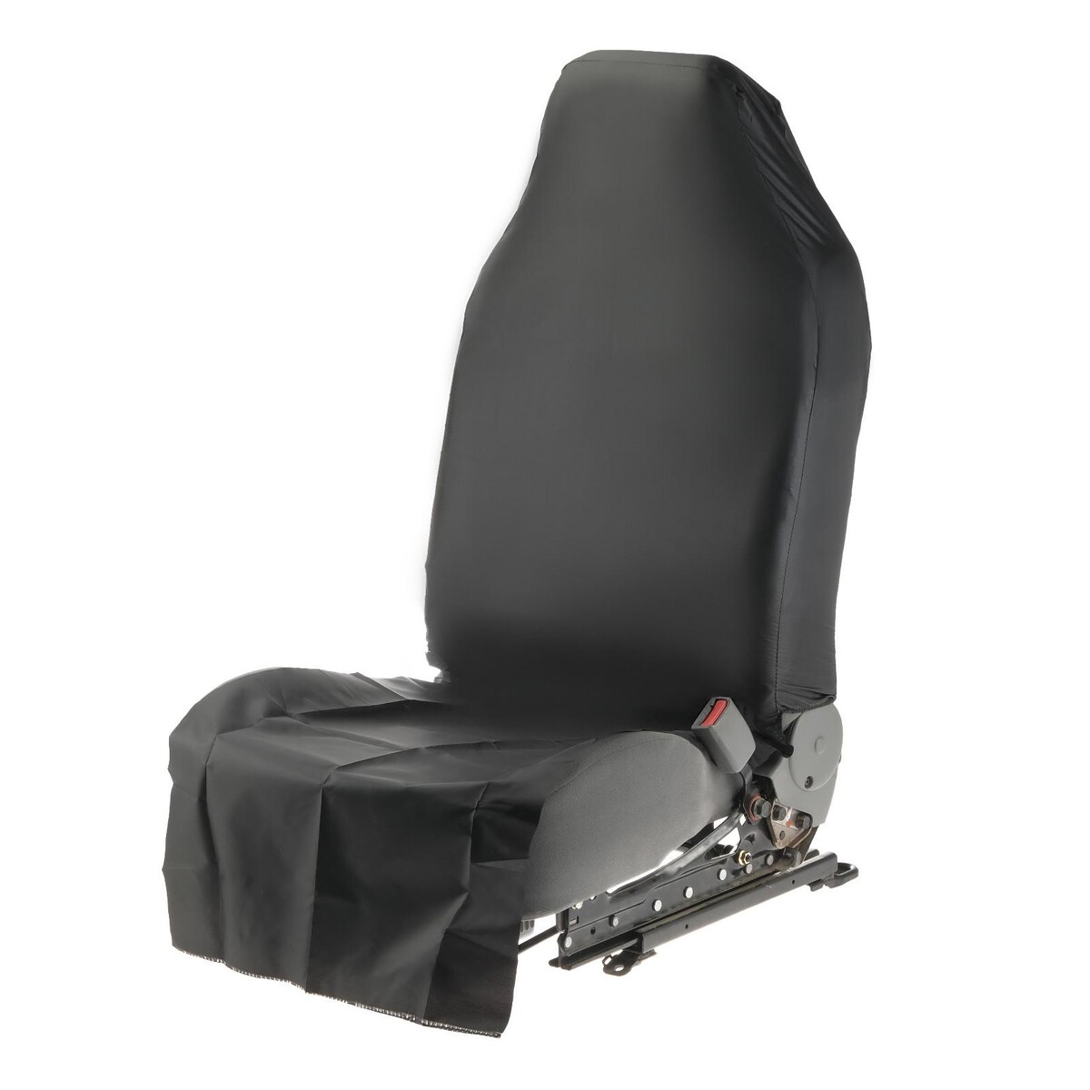 Накидка на переднее сиденье защитная, оксфорд, черная защитная накидка под автокресло 95 х 44 см оксфорд серый
