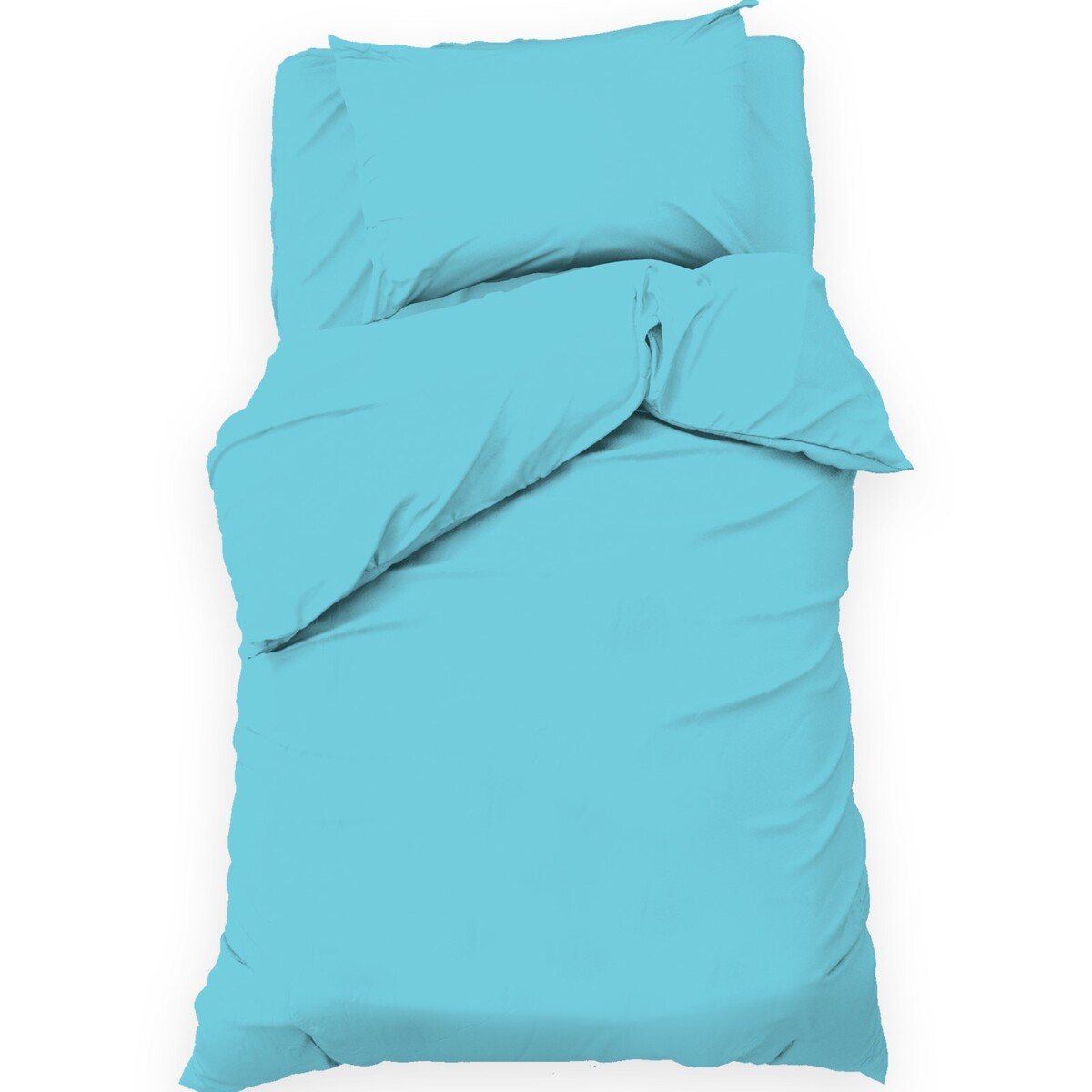 Постельное белье Этель, цвет голубой, размер 1.5-спальный (50х70)