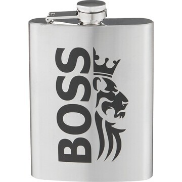 Фляжка для алкоголя boss, нержавеющая ст