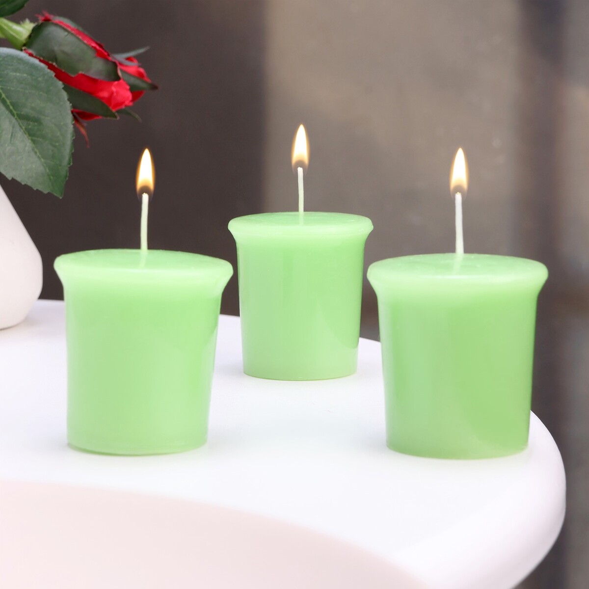 Набор свечей ароматических набор чайных свечей bolsius christmas world яблоко с корицей 8 шт