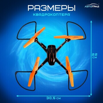 Квадрокоптер на радиоуправлении, время п