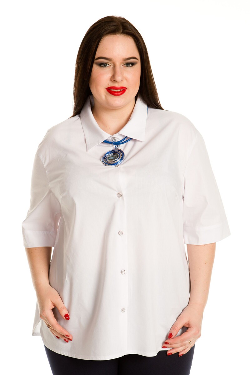 Рубашка Luxury, размер 52, цвет белый