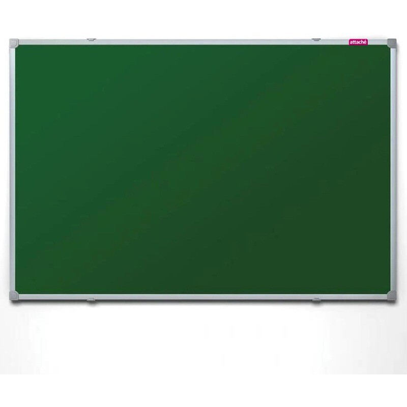 

Доска магнитно-меловая 100x150 см зеленая лаковое покрытие Attache