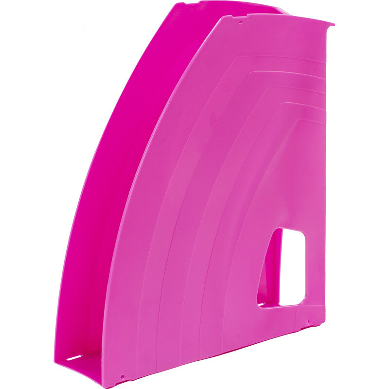 

Лоток вертикальный для бумаг 70 мм Attache Fantasy пластиковый розовый