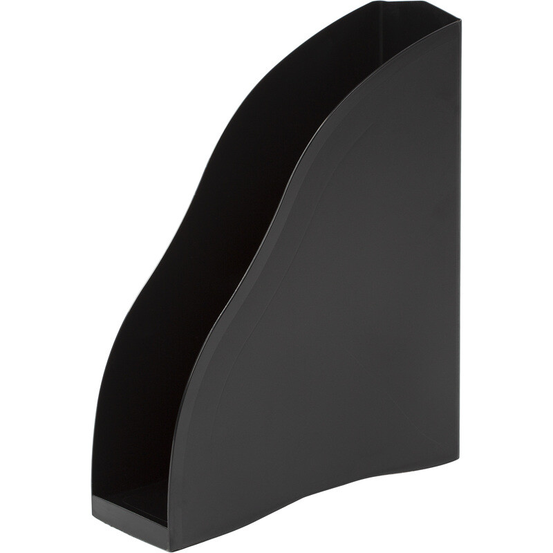 

Лоток вертикальный для бумаг 85 мм Attache Космос пластиковый черный