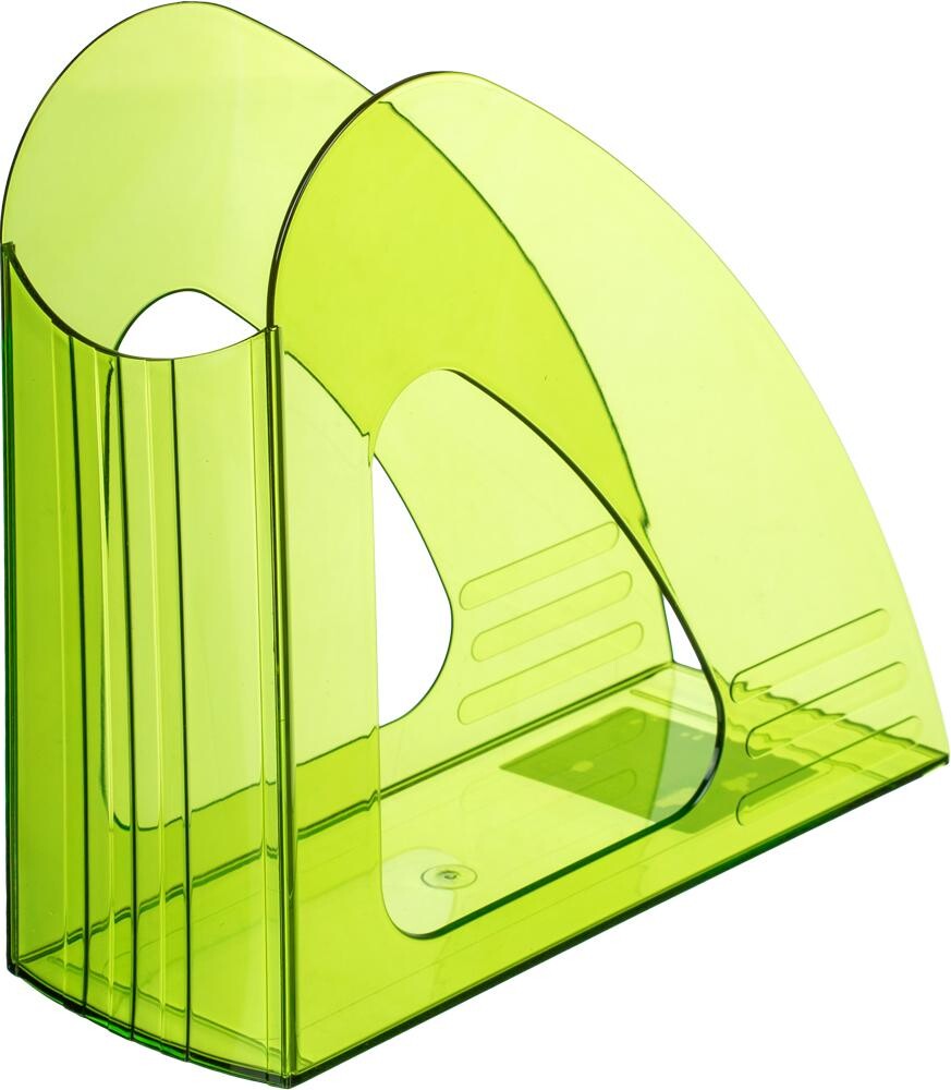

Лоток вертикальный attache 90мм bright colours прозрачный зеленый