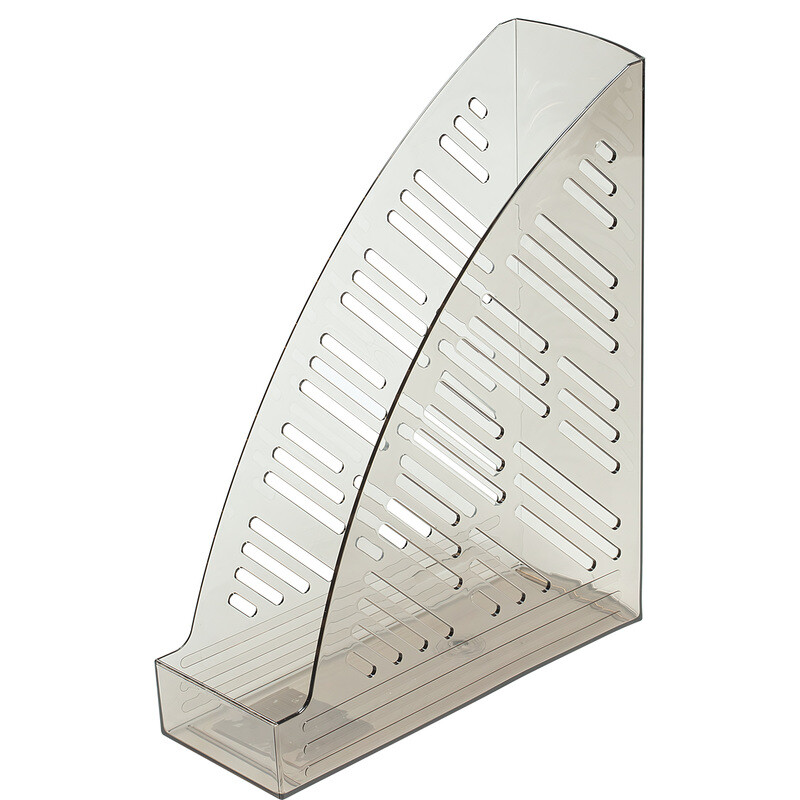 

Лоток вертикальный для бумаг 85 мм Attache серый пластиковый