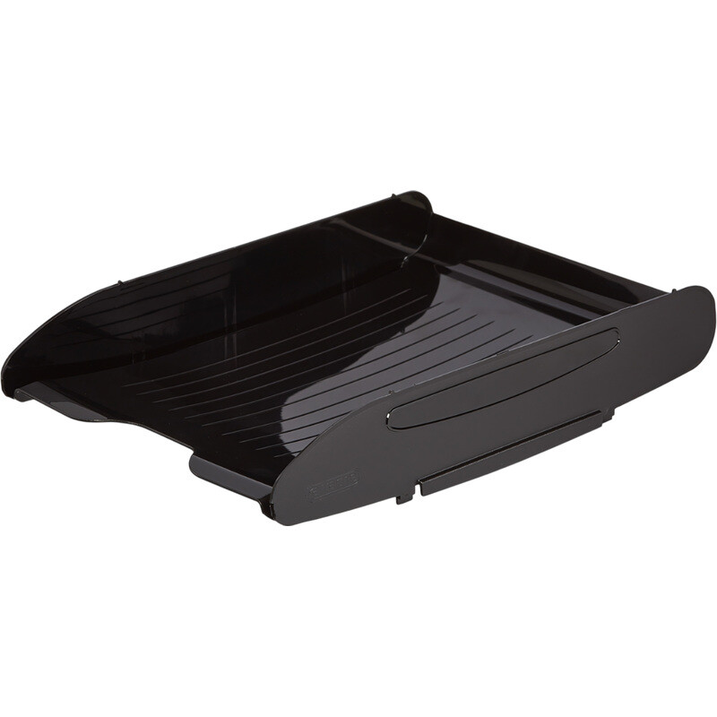 

Лоток горизонтальный для бумаг Attache Элегант пластиковый черный