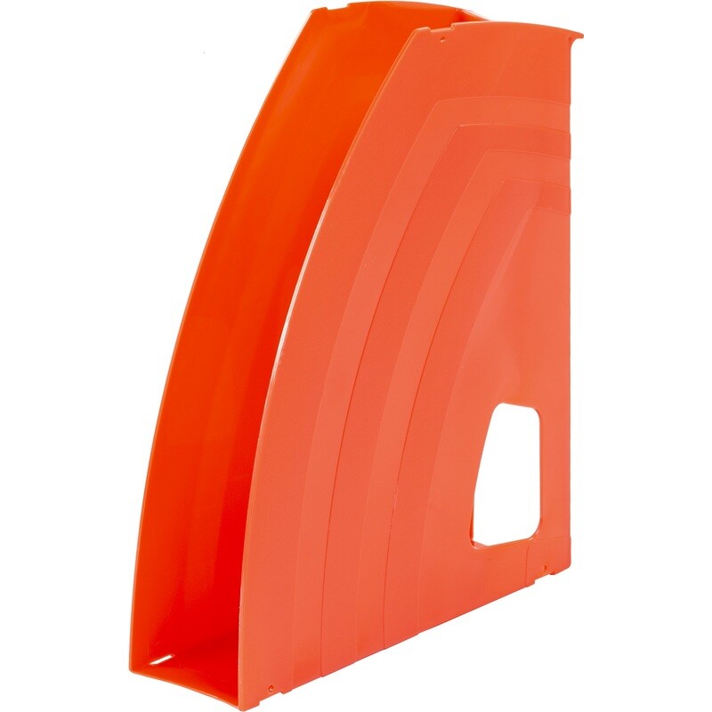 

Лоток вертикальный для бумаг 70 мм Attache Fantasy пластиковый оранжевый