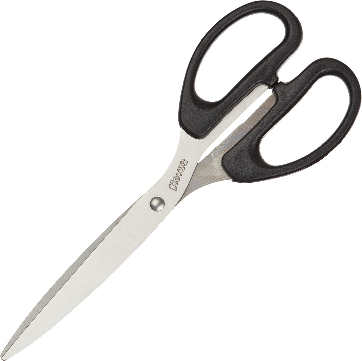 Ножницы комус 210 мм с пластик. эллиптическими ручками, цвет черный Комус