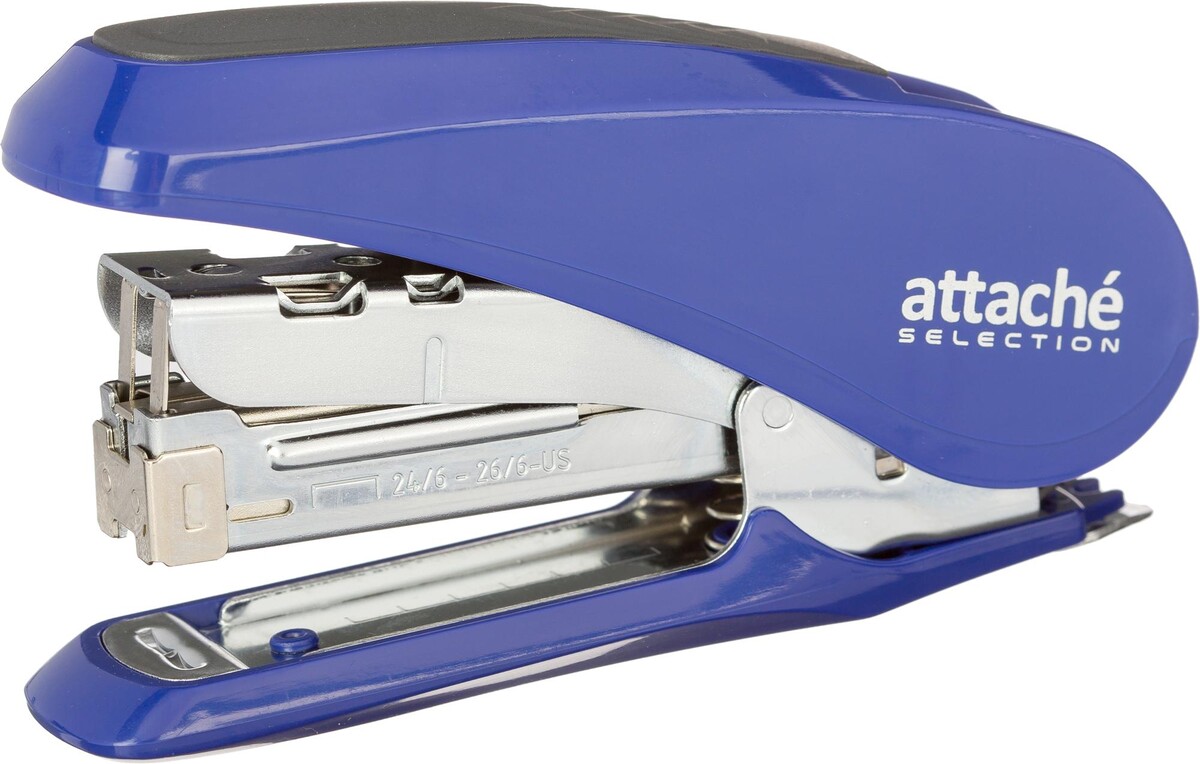 

Степлер attache selection msbl24301(№24/6-26/6)до 30л,энергосбер,метлл,син