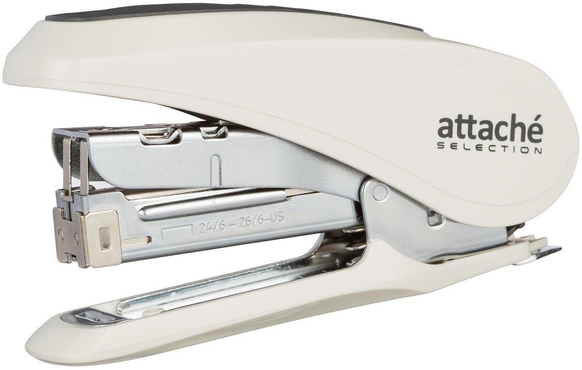 

Степлер attache selection msw2430(№24/6-26/6)до 30л,энергосбер,металл,белый