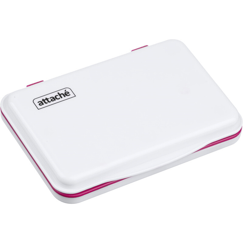 

Подушка штемпельная настольная Attache фиолетовая 70x103 мм