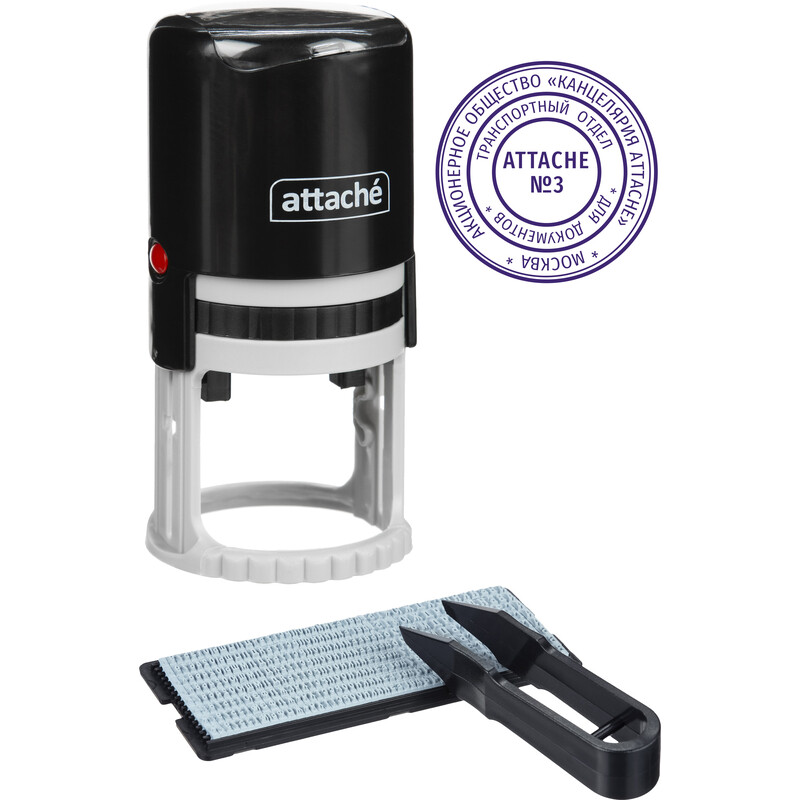 

Печать самонаборная круглая Attache R40 (2 круга)