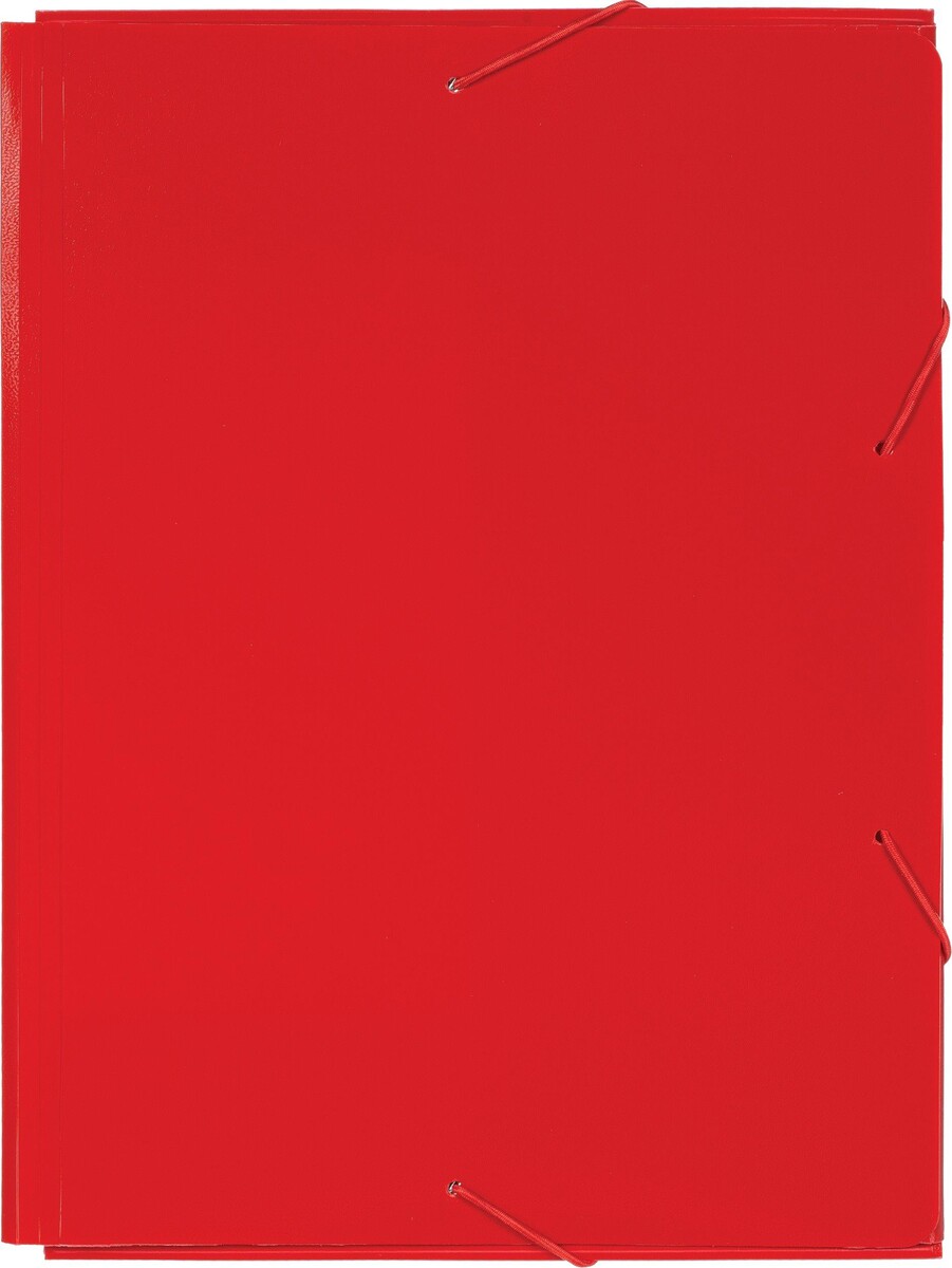 

Папка на резинках attache f315/06 красная