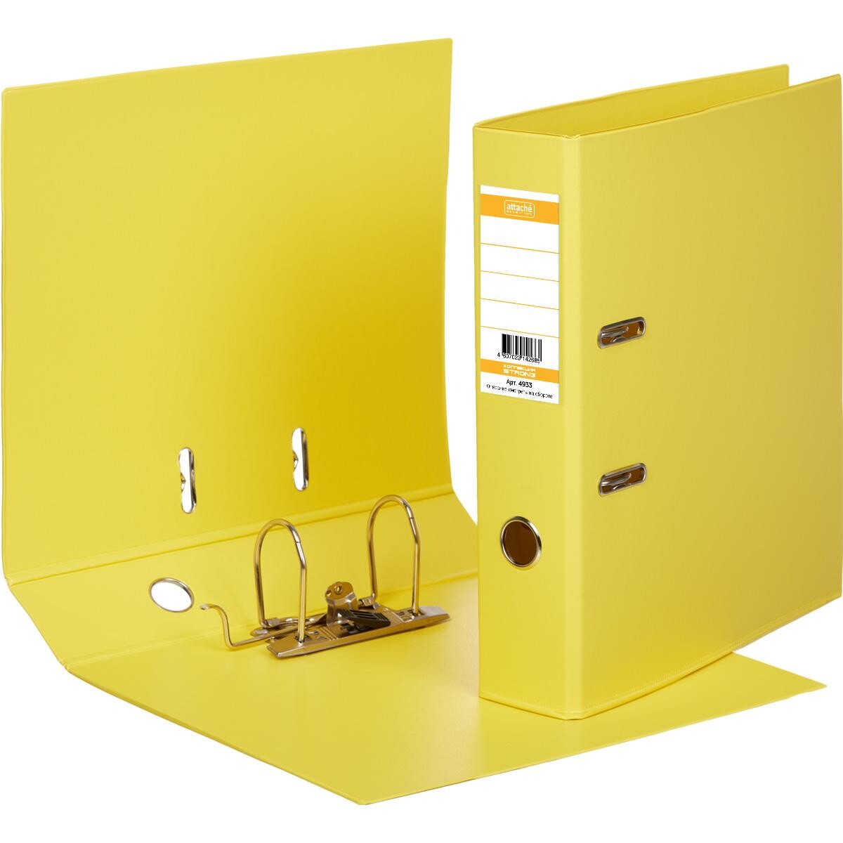 

Папка-регистратор attache selection strong line 1450-06 70мм желт карм.кор