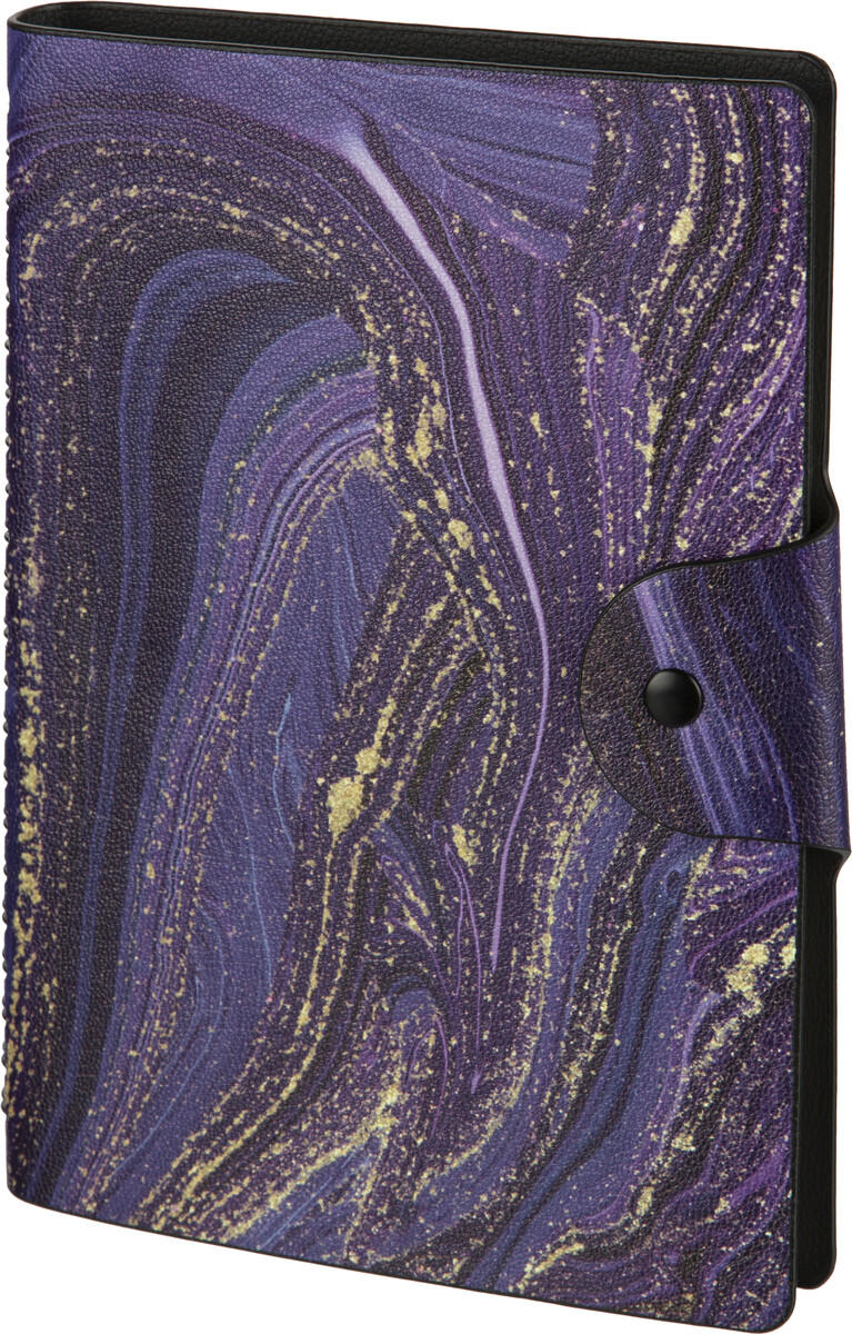 

Ежедневник недатированный fluid attache selection фиолет. 140х200 мм,192с