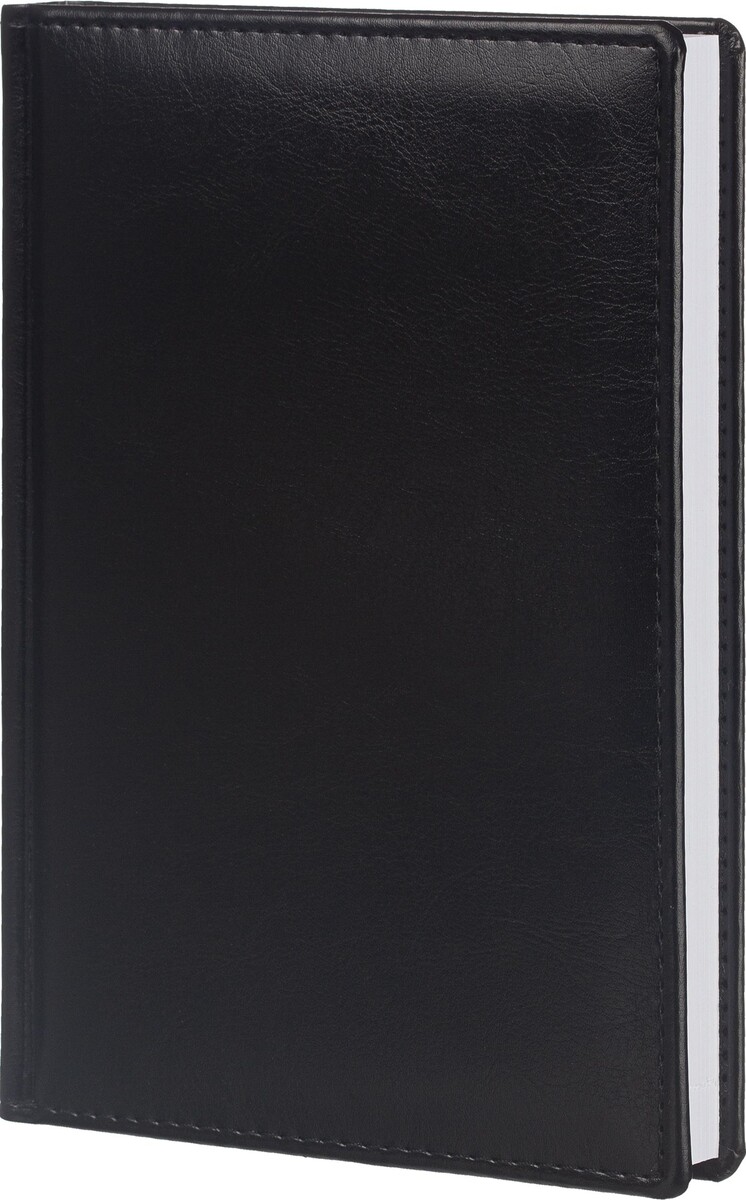 

Ежедневник недатированный черный, а5,148x218, 352стр, agenda