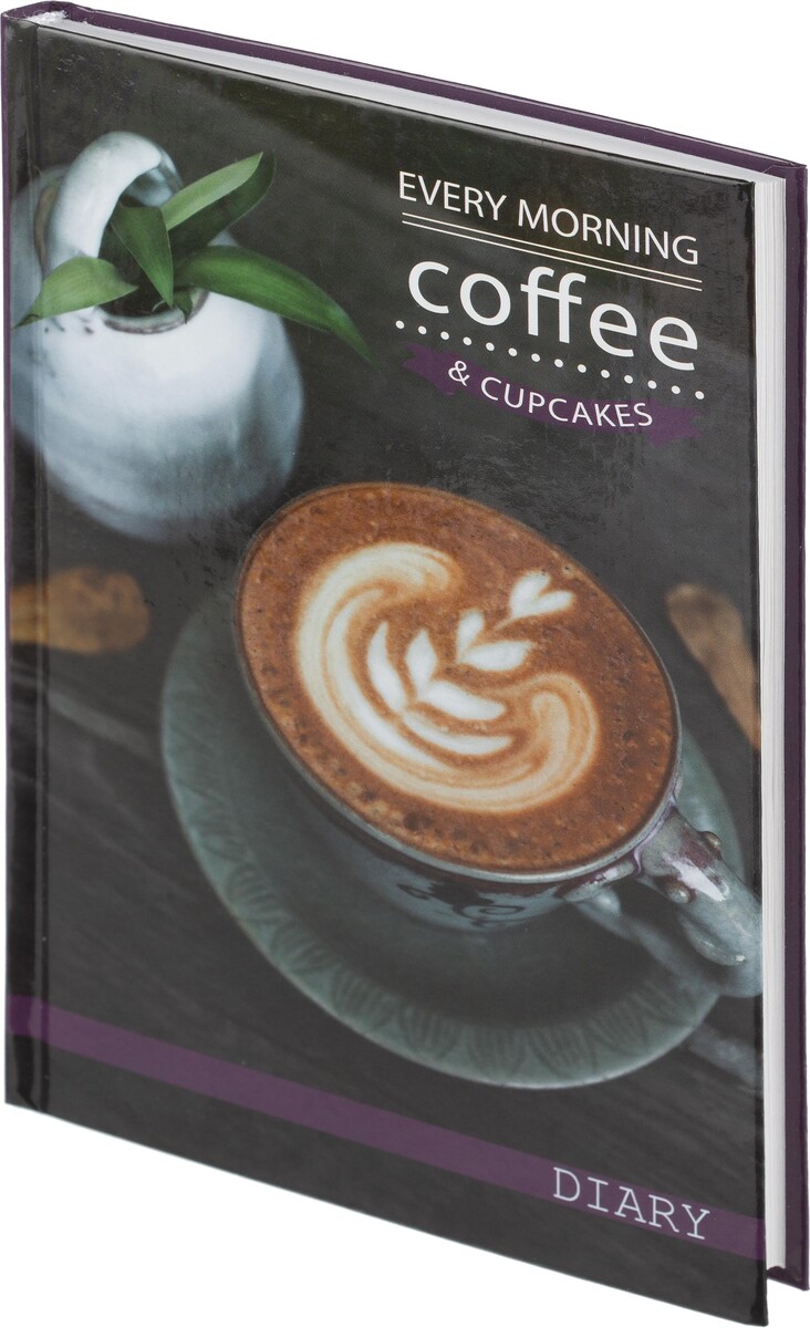 

Ежедневник недатированный 7бц,пленка глянц,а5,128л attache, coffe