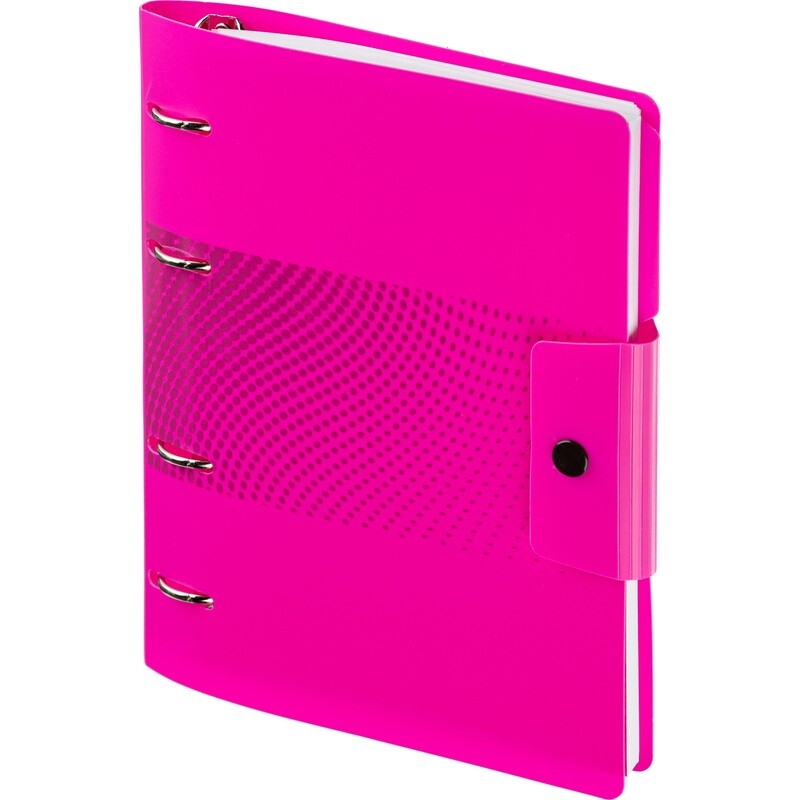 

Ежедневник недатированный Attache Digital пластик A5 136 листов розовый