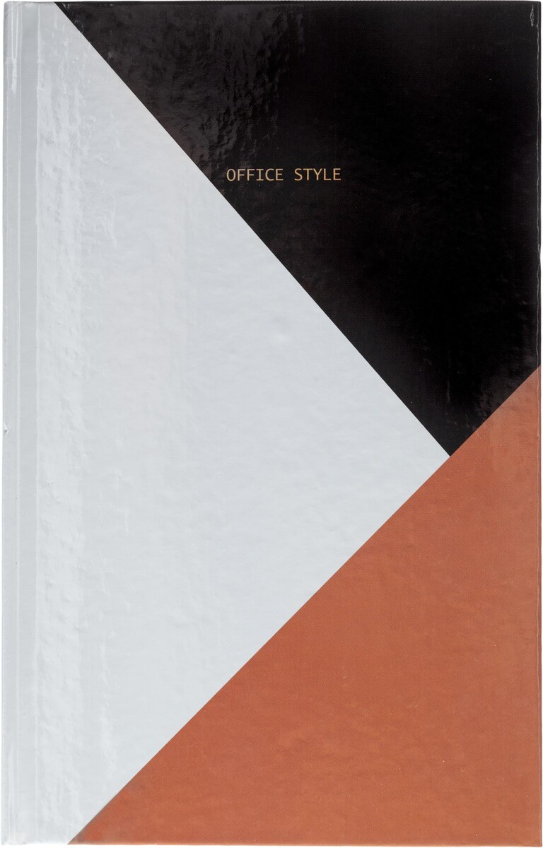 

Бизнес-тетрадь а5,80л, 7бц,клетка attache economy office style коричн