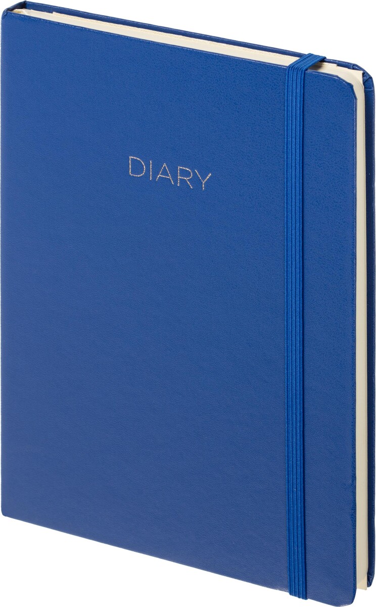 

Ежедневник недатированный синий, а5 136 л., journal, attache