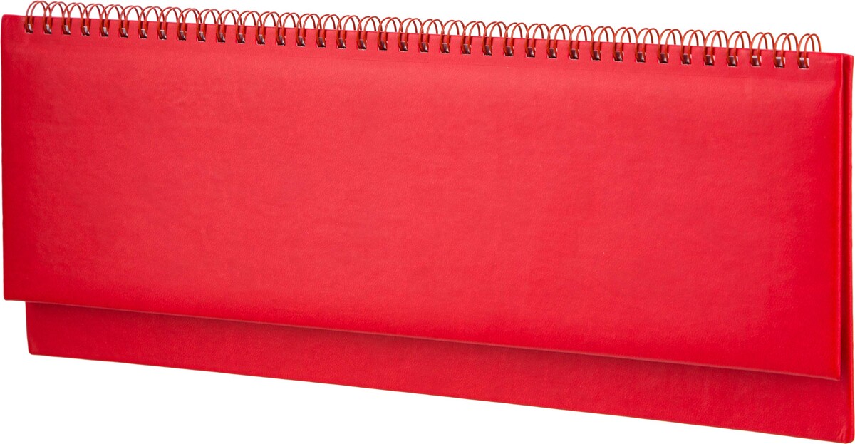 

Планинг датированный 2024,красный 340х130, 57л, attache сиам