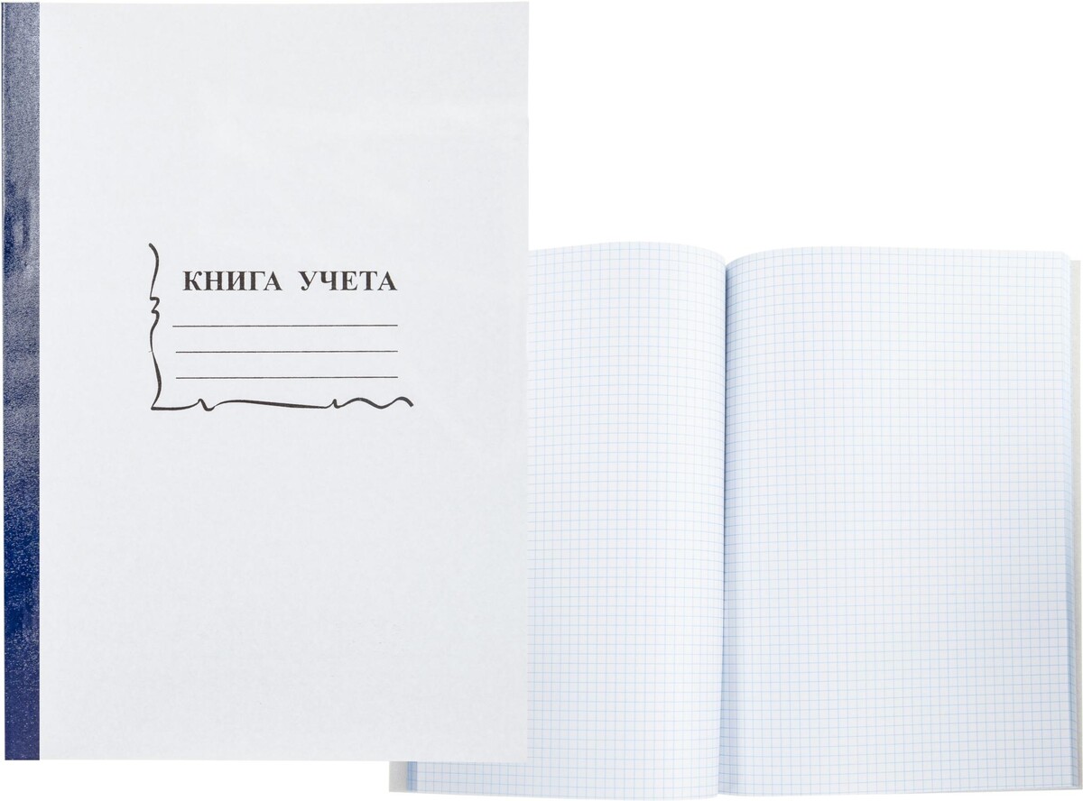 

Книга учета 96л. в клетку обл.картон
