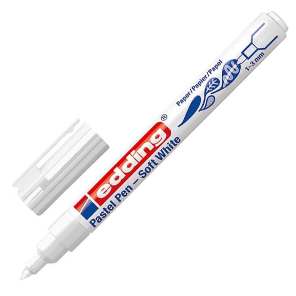 

Маркер меловой пастельный edding 1500/49, 1-3 мм, белый