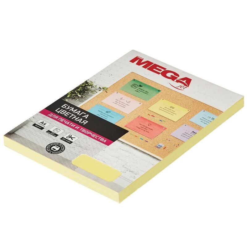 

Бумага цветная promega jet (а4, 80 г, желтая пастель) 100 л