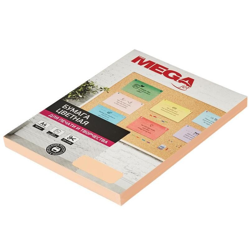 

Бумага цветная promega jet (а4, 80 г, персик пастель) 100 л