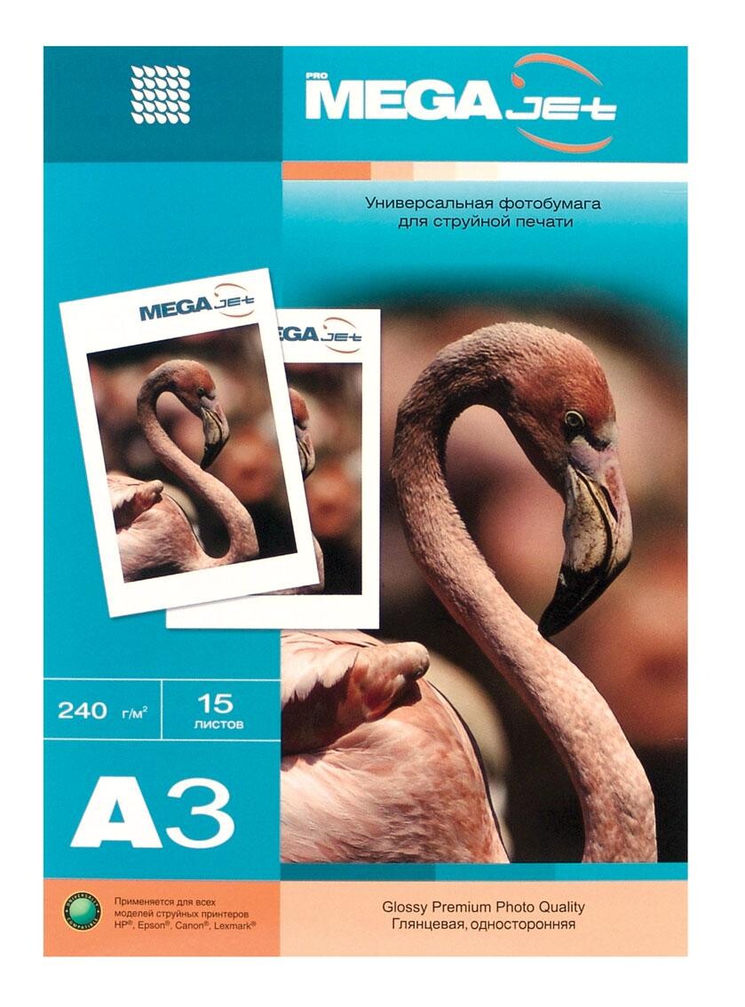 

Фотобумага для цв.струй.печ. promega jet (а3, 240г, глянцевая) пачка 15л
