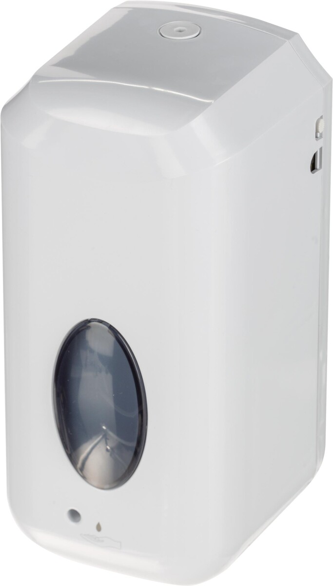 Дозатор для жидкого мыла автоматический 1000мл пластик белый m-d10 Topfort 011104300 - фото 3