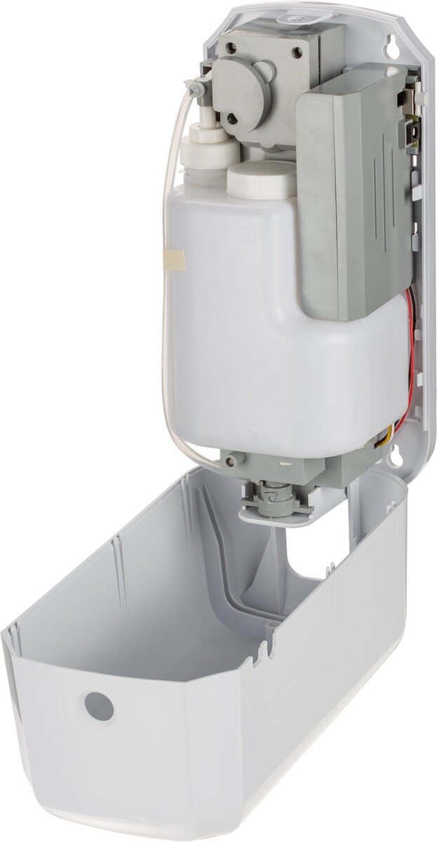 Дозатор для жидкого мыла автоматический 1000мл пластик белый m-d10 Topfort 011104300 - фото 4