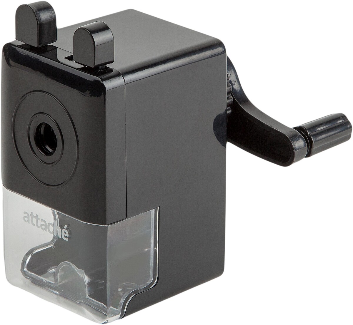 

Точилка механическая attache economy, 8 мм, фиксация карандаша, черная