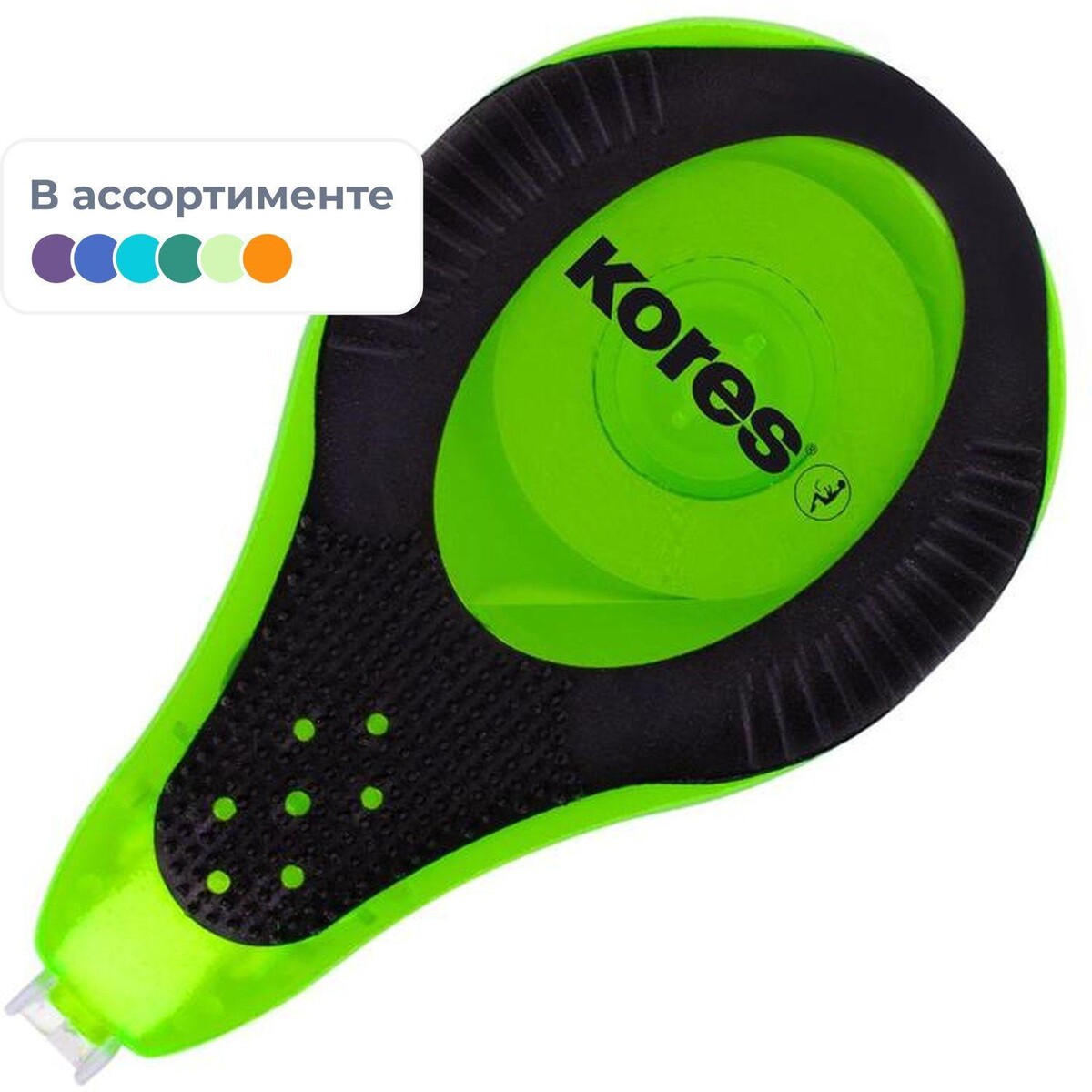 Корректирующая лента 42ммх8 м kores 2way neon цвет ассорти Kores 290₽