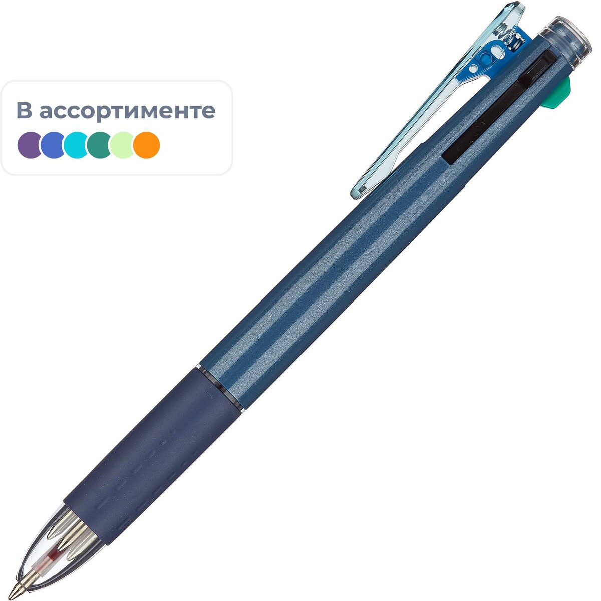 

Ручка шариковая автомат. m&g лин0,5мм,4цв в1,асс,манж,abpj7371040796c