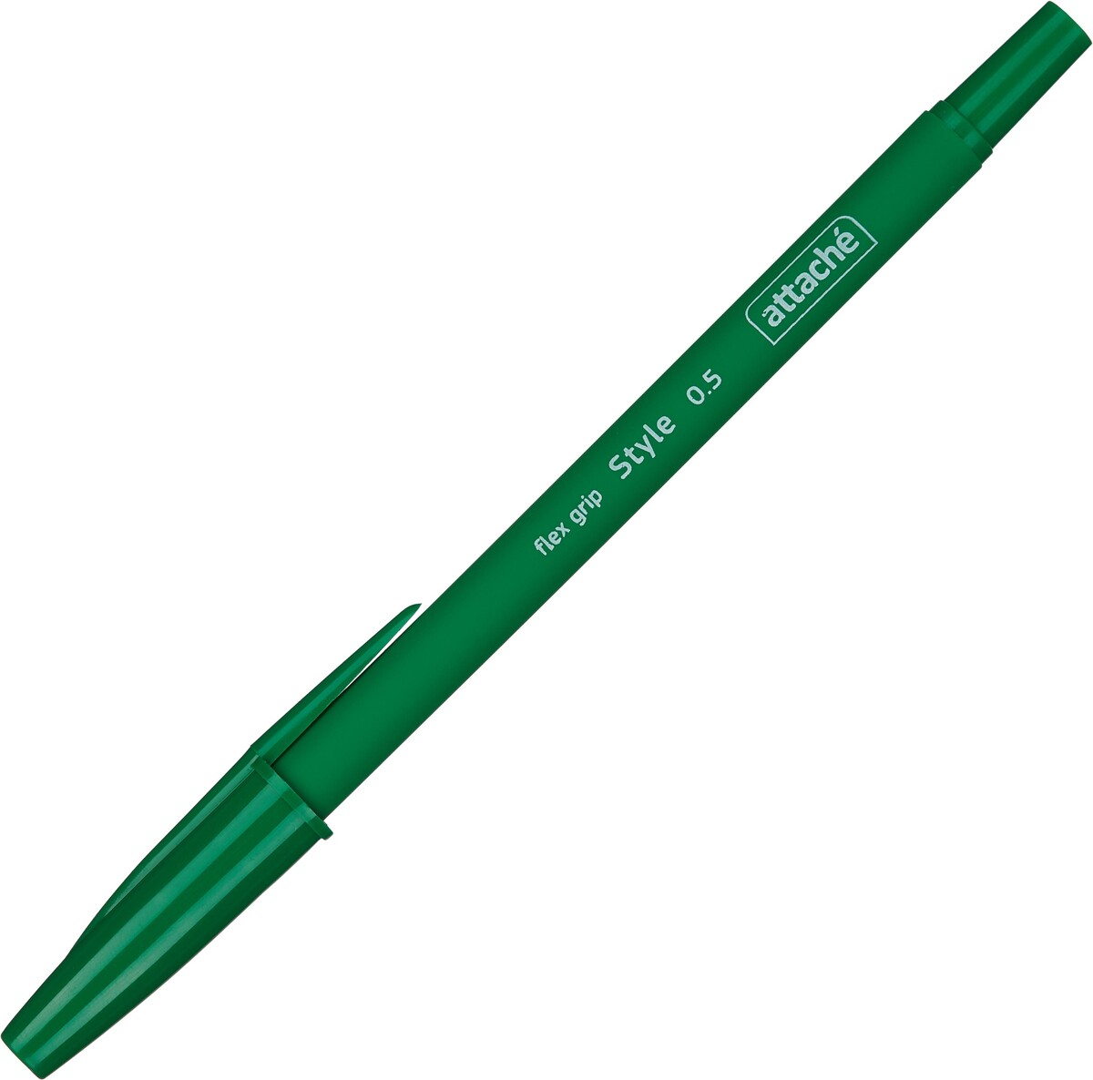 Ручка шариковая неавтомат. attache style 4цв/наб 0,5мм прорезин.корп Attache 011105152 - фото 3