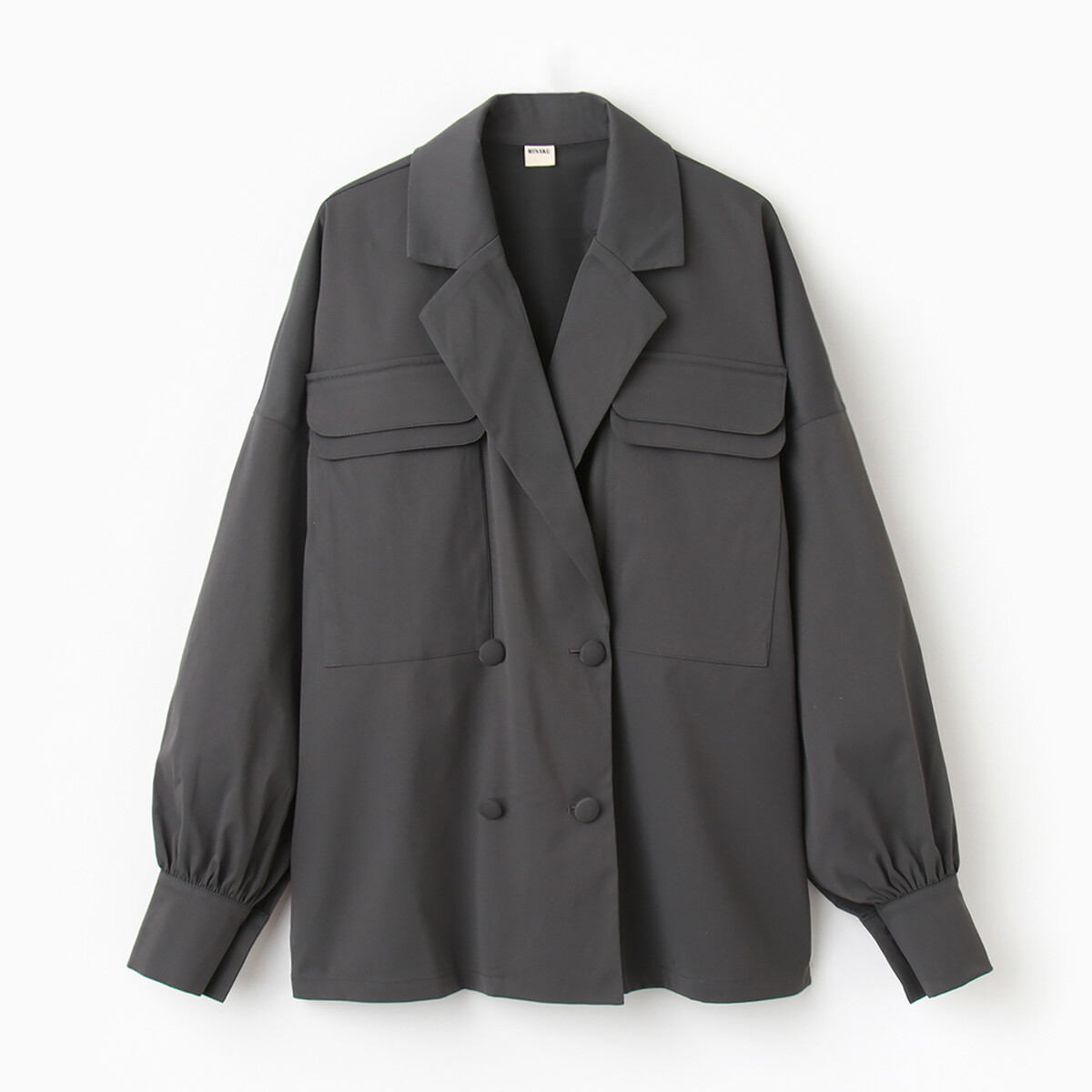 Пиджак MINAKU, размер 42, цвет серый 011105431 - фото 2