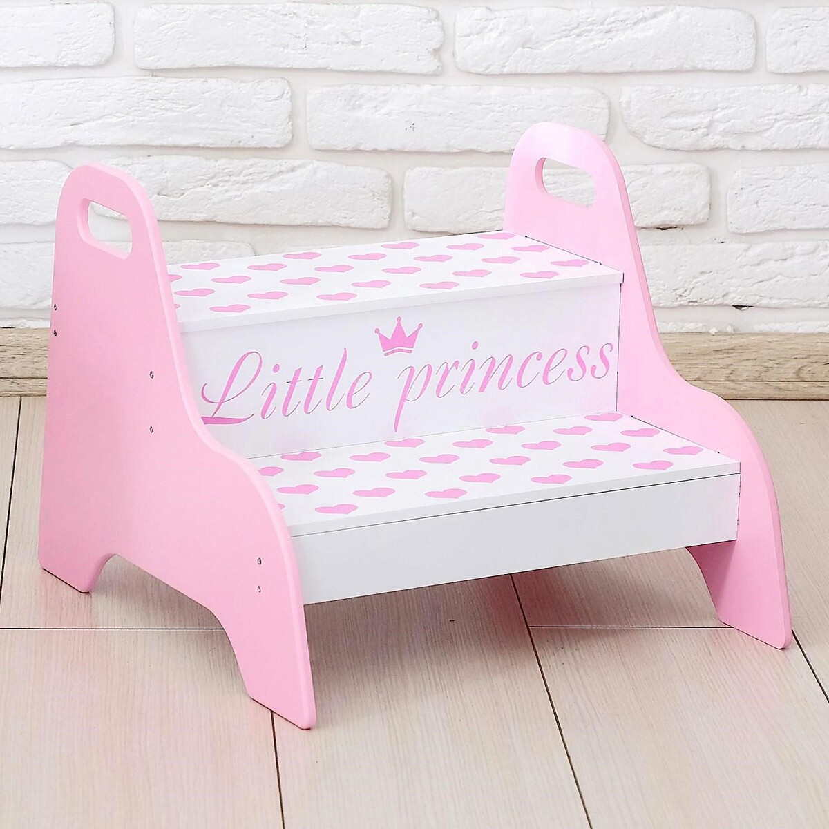 

Подставка на две ступеньки little princess, Розовый