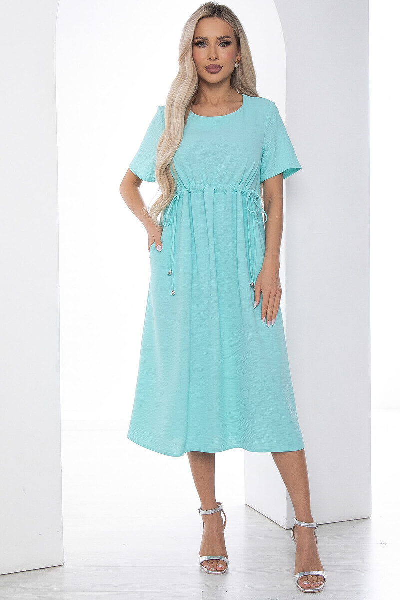 Платье LT COLLECTION, размер 44, цвет голубой