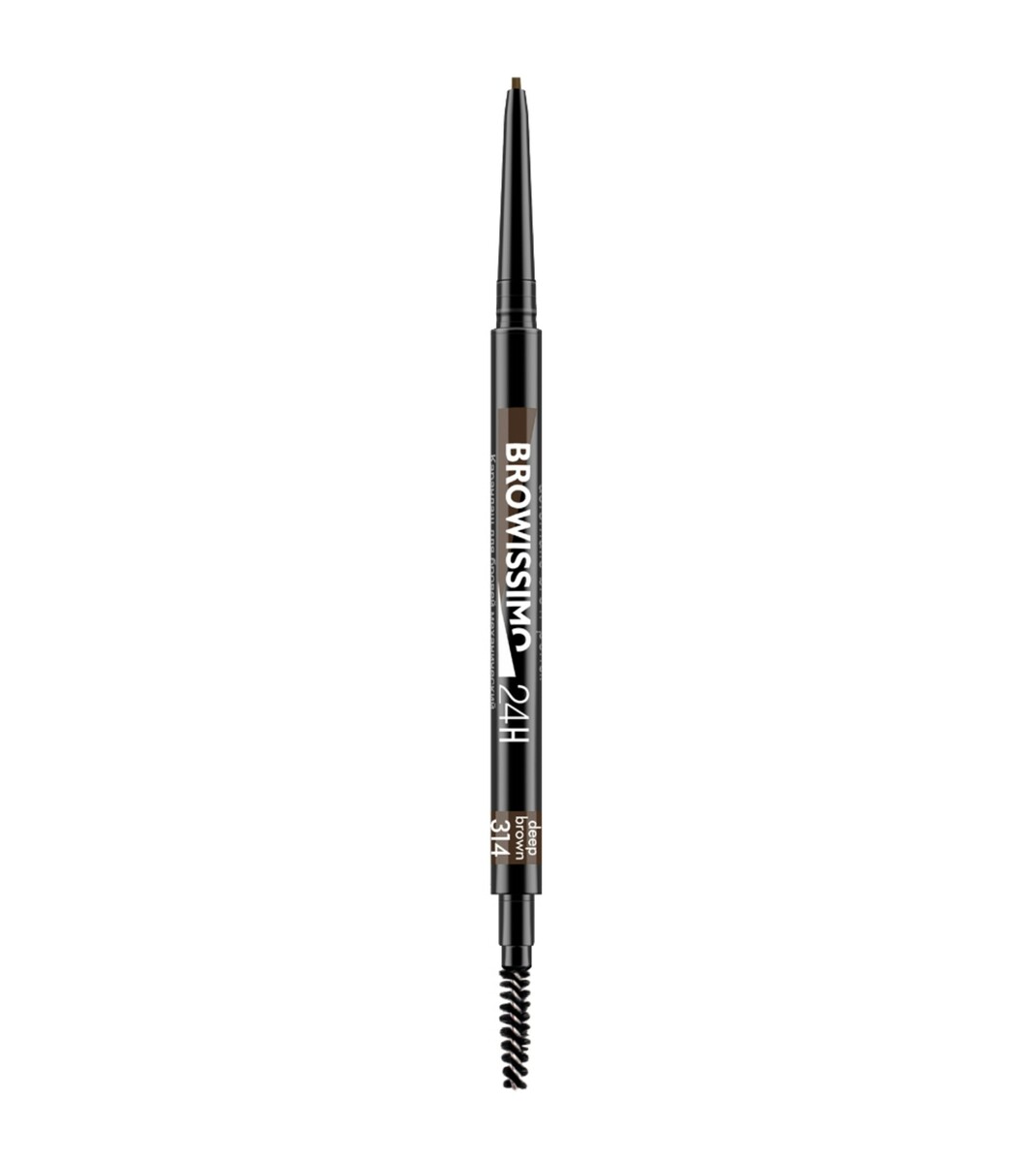 Luxvisage карандаш для бровей механический browissimo ultra slim super stay 24h,тон 314 deep brown