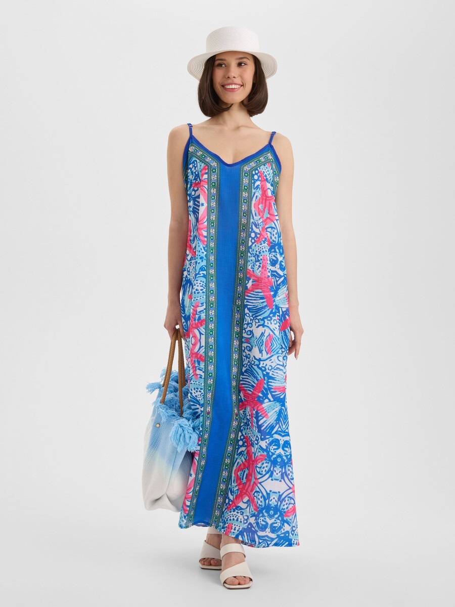 Платье (сарафан) Lorentino, размер 44, цвет разноцветный 011129884 - фото 5