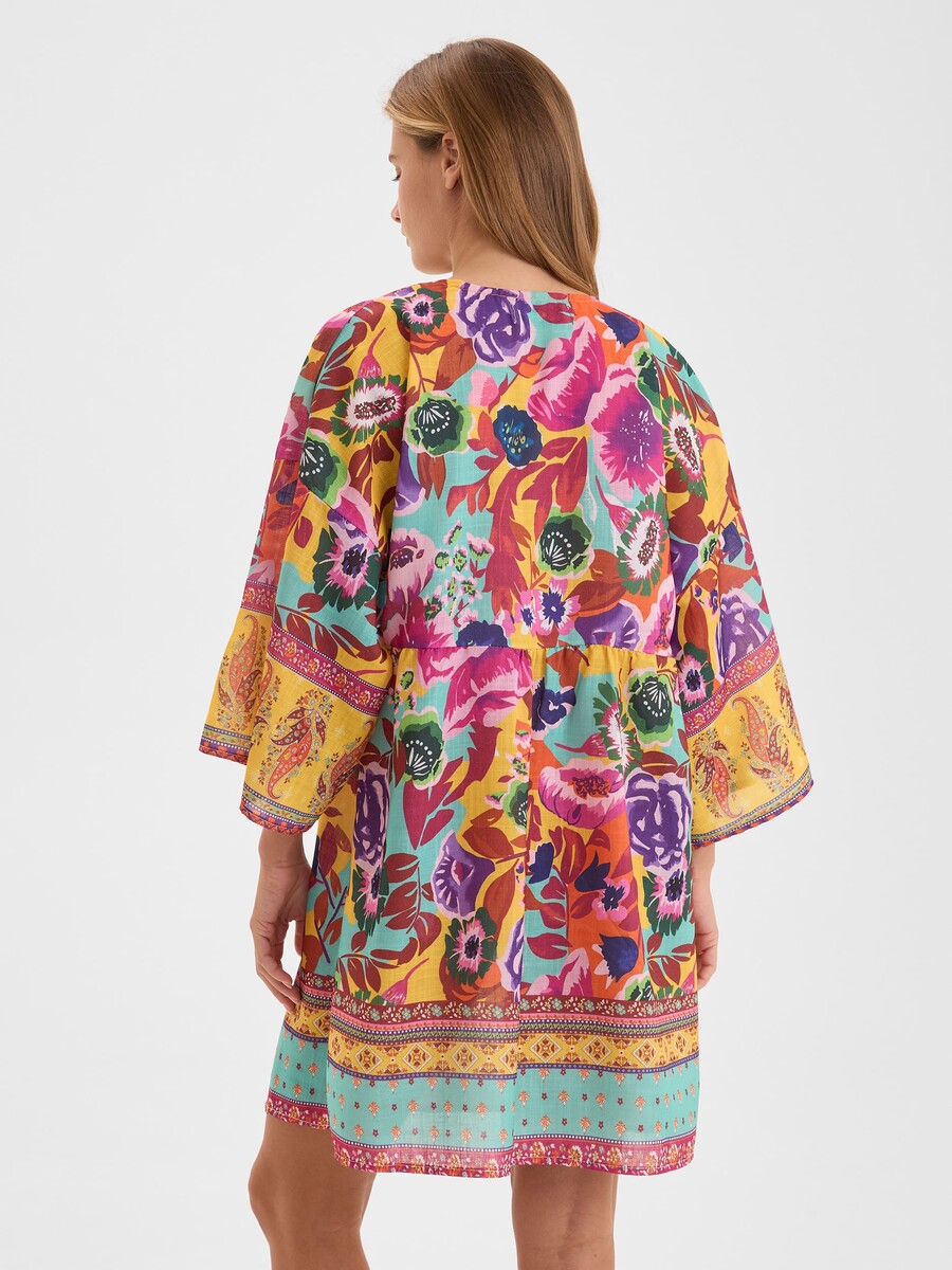 Платье (туника) Lorentino, размер 44, цвет разноцветный 011129895 - фото 4