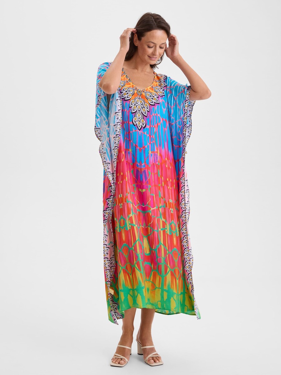 Платье (туника) Lorentino, размер 44, цвет разноцветный
