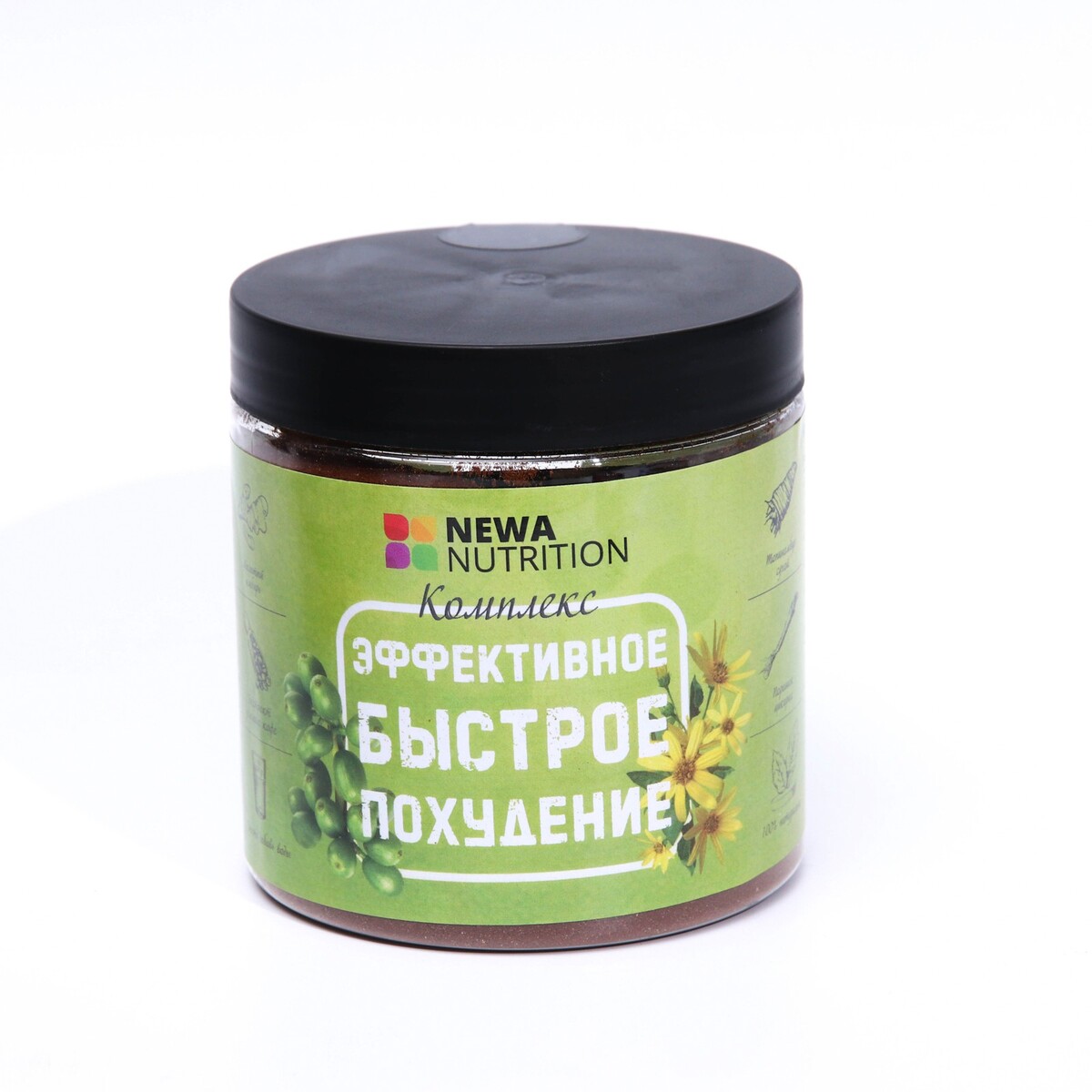 Комплекс newa nutrition с зеленым кофе и имбирем, 180 г elentra nutrition индол з карбинол капс 300мг 60 бад
