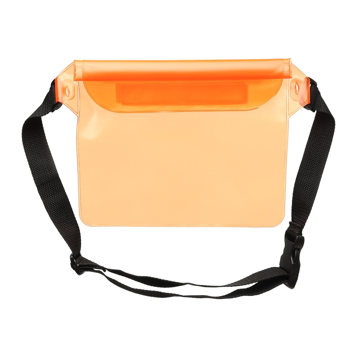 Сумка поясная, водонепроницаемая, оранжевая, 22 х 18 см водонепроницаемая изолента 5×120 см прозрачная