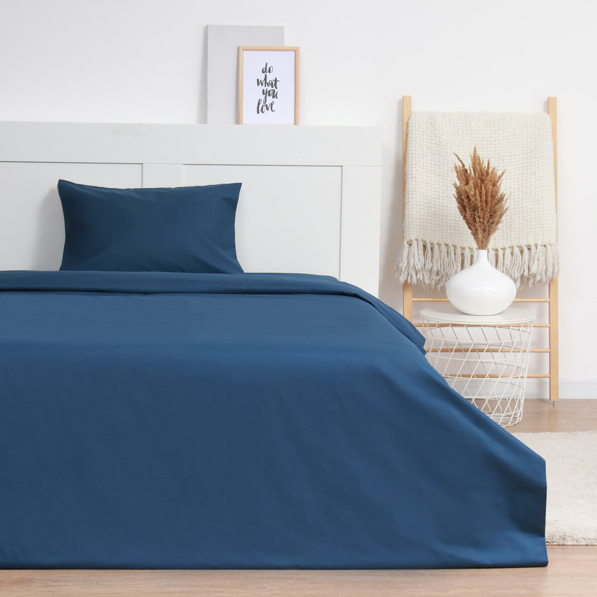 Постельное белье LoveLife, цвет синий, размер 1.5-спальный (50х70)