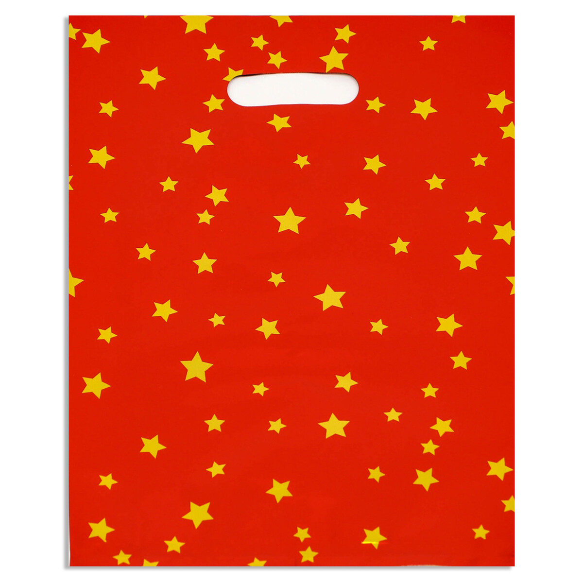 Пакет подарочный, металлизированный, UPAK LAND, цвет красный 011184374 - фото 1