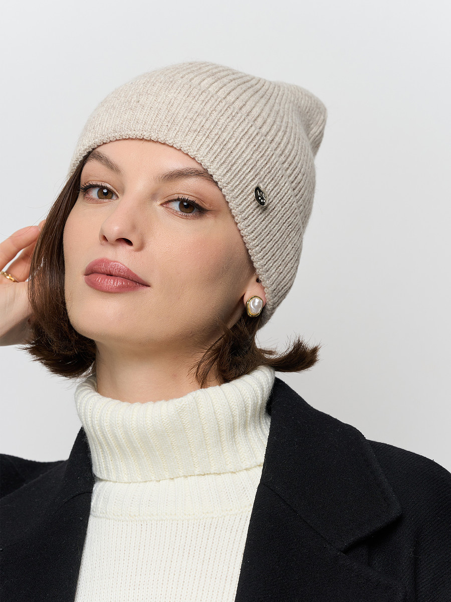 

Шапка, Бежевый;светло-бежевый